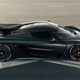 A photo of the side of the Koenigsegg Jesko Absolut